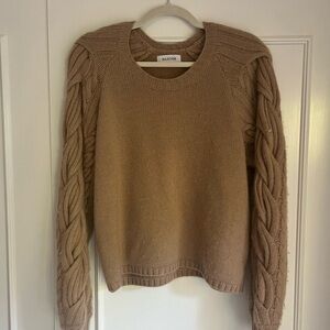 NAADAM BRAIDED CASHMERE SWEATER